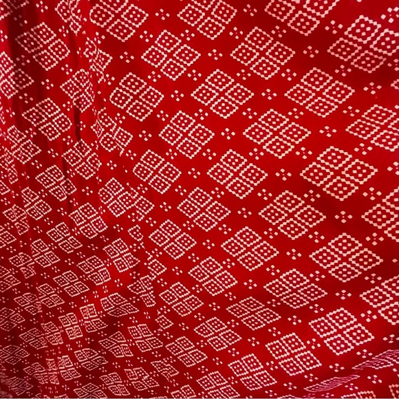 Talisman | Vici red Maisie print off the shoulder maxi dress Women’s size XS - Picture 12 of 13